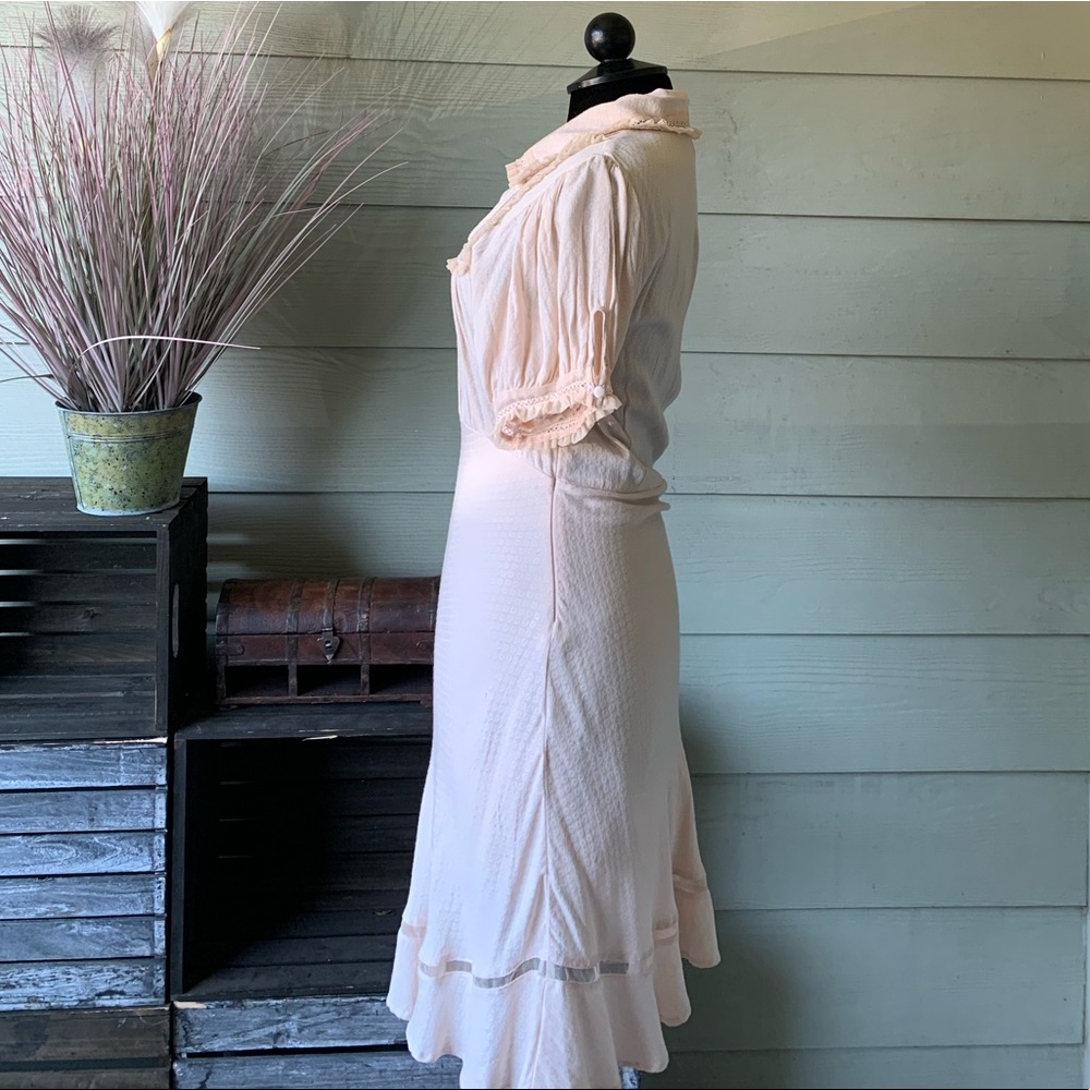 Free People Ruffle Dress - Picture 2 of 5